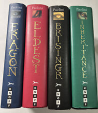 Eragon Inheritance Cycle Series Complete Set 1-4 HC Paolini  3 First Ed Like New picture
