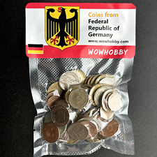 German Coin Collection Lot, 60 Random Coins from Federal Republic of Germany picture