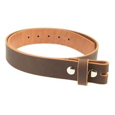 Buffalo Leather Casual Belt Strap_No Buckle_1-1/2