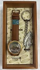 VINTAGE RELIC 1963 CORVETTE FOSSIL WATCH & KEY CHAIN CLASSIC AMERICAN CARS. NEW picture