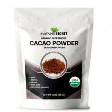 1 LB (16 OZ ) USDA Organic Raw Cacao Powder,100% Pure, ALL NATURAL,ALWAYS FRESH picture
