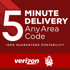 VERIZON Wireless Port Numbers - ANY AREA Area Code port in - 5 MINUTE DELIVERY picture
