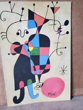 Joan Miro signed original picture