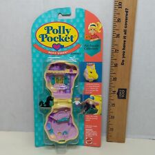 Vintage Polly Pocket Pony Riding Compact Mattel 1994 Pet Parade Toy Yellow Horse picture
