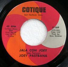 JOEY PASTRANA 45 Jala Con Joey/Hugo VG++/VG+ on Cotique latin soul salsa c4683 picture