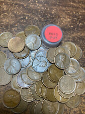 1919-S LINCOLN WHEAT CENT PENNY ROLL, 