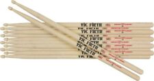 Vic Firth 6-Pair American Classic Hickory Drum Sticks Wood 5B picture