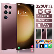 New 2024 S23 Ultra Unlocked 5G Cellphone 7.3in 8GB+256GB Dual Sim Unlocked Phone picture