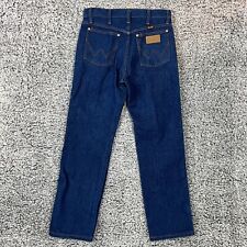 Vintage Wrangler Jeans Mens 30x32 Blue Denim Cowboy Cut 13MWZ 90s Rodeo Western picture