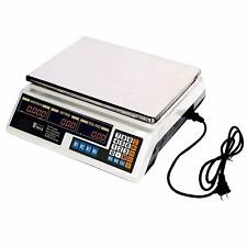 LUCKYERMORE 88Lbs Food Scale Meat Digital Price Kitchen Weight Produce Market picture