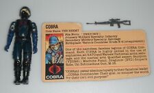 1983 Vintage GI Joe ARAH Cobra Soldier v1.5 3.75 Figure & Accessories *Complete picture