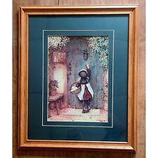 The Visitor Vintage Picture Arthur Hopkins Bombay Framed Print 18 x 22 picture