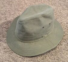 Vintage Stetson Traveller Hat Full Brim Union Made in the USA Medium picture