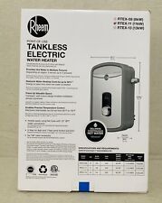 Rheem RTEX-11 240V, 11 kW Electric Tankless Water Heater 2.68GPM, 1/2