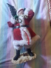 18in Vintage Ceramic Santa picture