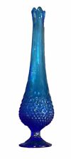 VTG Fenton Rare 21” Hobnail Cobalt Blue Vase *M picture