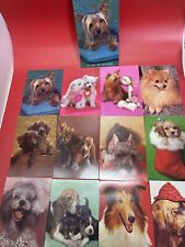 Vintage Tailwaggers 1971 12 Tear Off Postcards by Hallmark Calendars picture