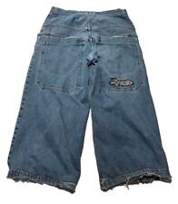 Vintage JNCO Graffiti Jeans Mens Size 38 90s Baggy Wide Skater Grunge AO2 picture