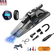 4in1 Powerful Car Vacuum Cleaner Strong Suction With Tire Inflator  Car Home Use picture