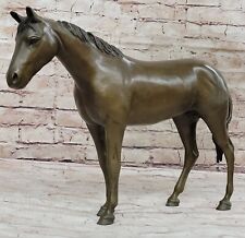 Arabian Horse Bronze Statue Collector's Piece by P J Mene Lost Wax Method picture