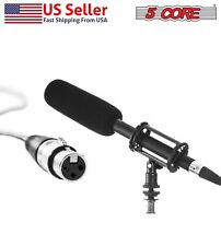 5Core SuperCardioid Shotgun Condenser Microphone Video DSLR Camera Interview Mic picture