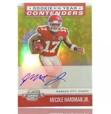 2019 Panini Mecole Hardman Jr Auto RC /10 Gold SSP 🔥💎 Rookie ROY-MH Contenders picture