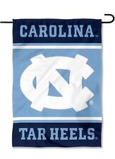 University of North Carolina Tar Heels Premium Double Sided Garden Flag 12”x18” picture