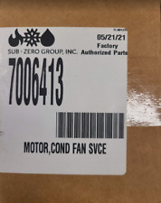 SUB-ZERO WOLF PART# 7006413 CONDENSER FAN MOTOR 736TC/I-3 TR AND TF IC-27R NEW picture