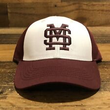 Mississippi State Bulldogs Hat Strapback Cap Mens Maroon NCAA Football - NWOT picture