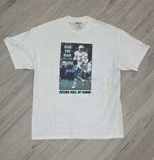 Vintage 90s Dan Marino Graphic T-Shirt, Rare Hanes Tag, White XL Hall of Fame picture