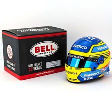 2024 Fernando Alonso Mini Helmet - 1:2 Scale - Bell F1 Aston Martin - 4100308 picture