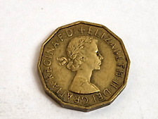 Vintage 1959 Elizabeth II Three Pence Coin (76) picture