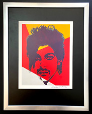 Andy Warhol | Vintage 1984 Prince Print Signed | Mounted and Framed picture