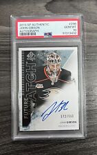 2013-14 SP AUTHENTIC FUTURE WATCH AUTO JOHN GIBSON RC #293 /999 PSA 10 picture