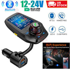 Bluetooth Car FM Transmitter MP3 Player Hands free Radio Adapter Kit USB Charger picture