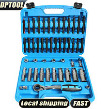 47pc Shock Absorber Tool Kit Suspension Top Mount Strut Nut Removal Tool Set picture