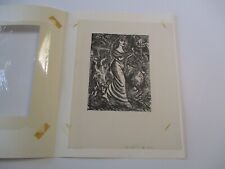 VINTAGE GERMAN EXPRESSIONIST WOODCUT ERNST PORTRAIT MODERNISM ABSTRACT  picture