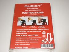 Ougist Fire Extinguisher and Fire Blanket Set 40 