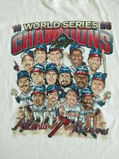 Atlanta Braves 1995 World Series Champi0ns MLB Shirt Vintage Men Gift Tee picture