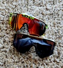 Pit Viper Stye Sunglasses Lot 2 Pc Summer Sun Eye Protection Biking *DESCRIPTION picture