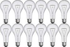 12-NEW GE Crystal Clear Light Bulb 150 Watt Bright Decorative Light Bulbs picture