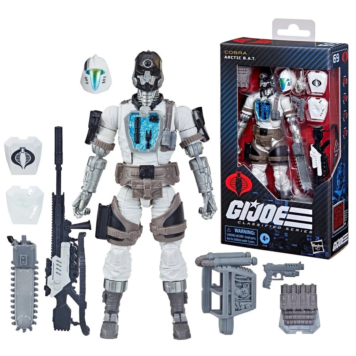 G.I. Joe Classified Series #69 Arctic B.A.T. - IN STOCK🚚 WINDOW BOX PACKAGING