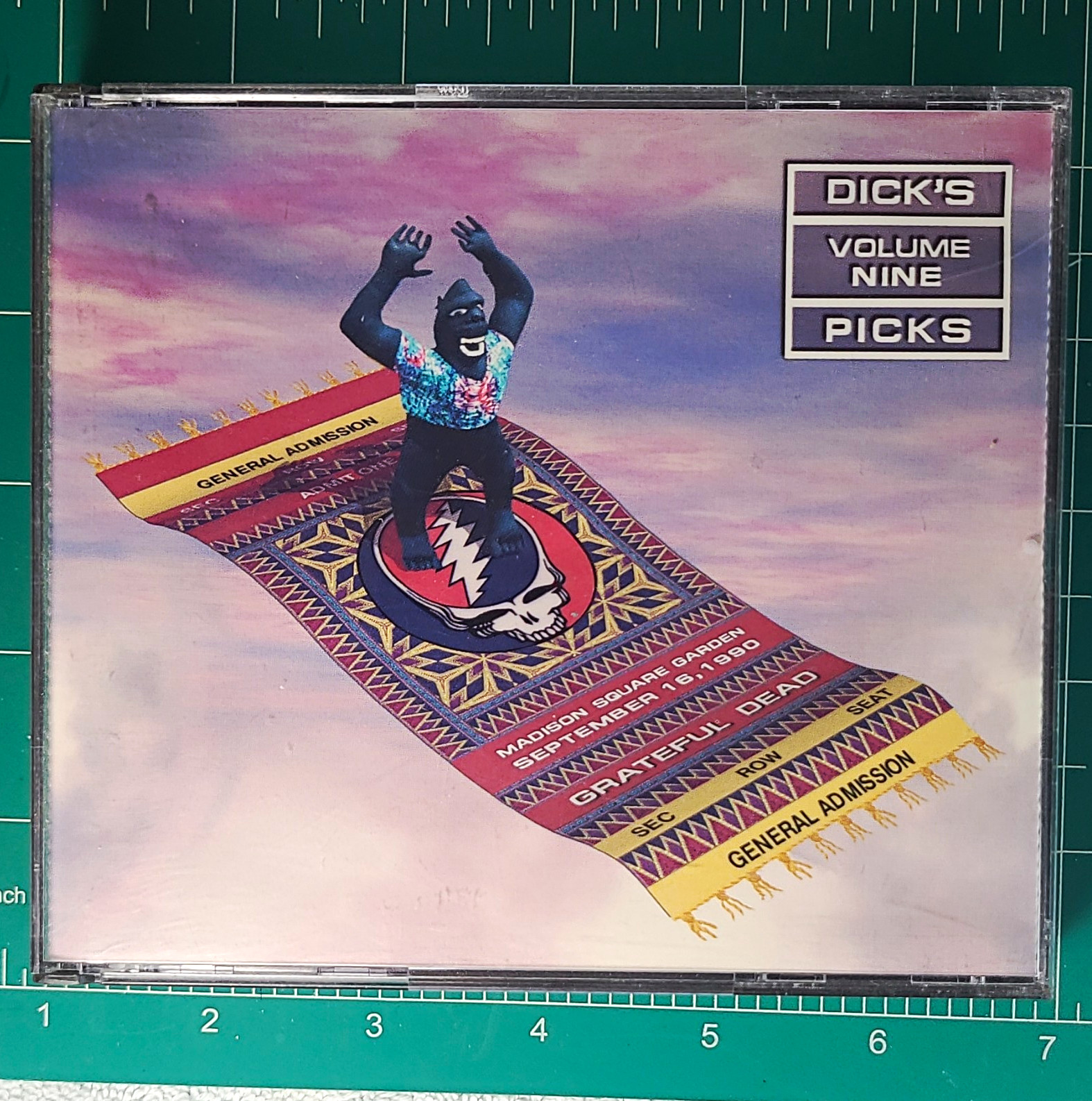 Grateful Dead Dick\'s Picks Vol. 9 Madison Sq Garden 9/16/90 3CD 1997