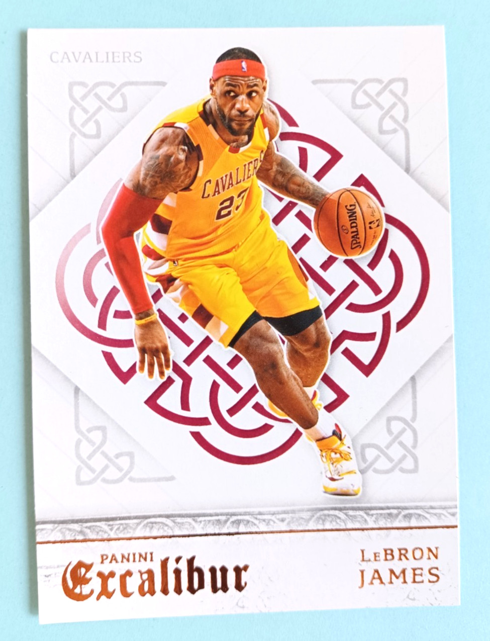 2015-16 PANINI EXCALIBUR LEBRON JAMES #51 BASE CARD CLEVELAND CAVALIERS