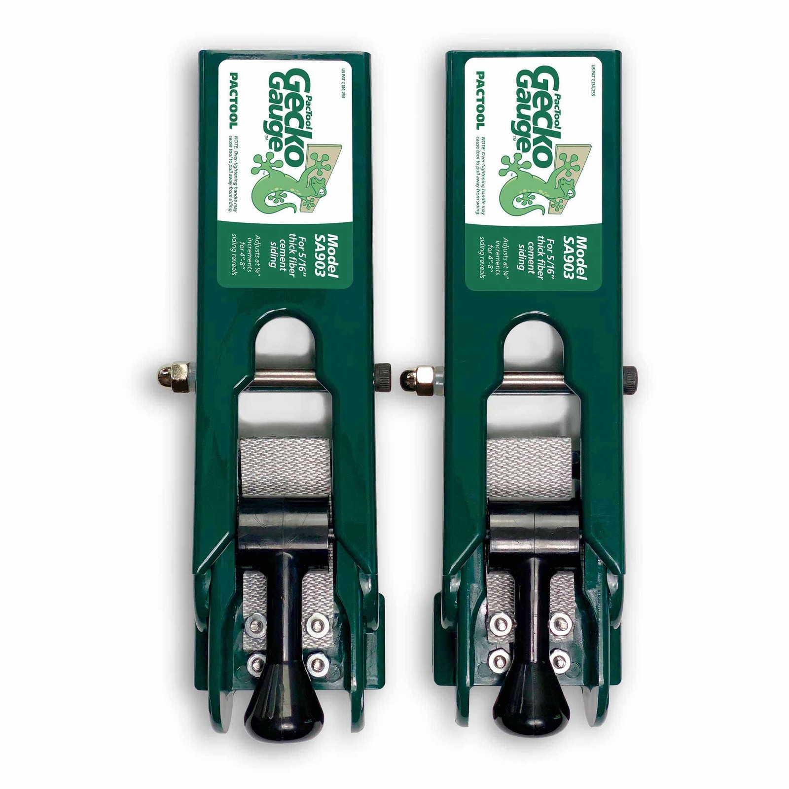 PacTool Gecko Gauge, The Original 5/16” Thickness for Hardie Siding, Green PacTool Gecko Gauge, The Original 5/16” Thickness for Hardie Siding, Green