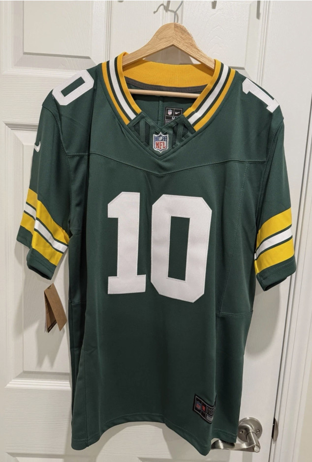 Nike Vapor F.U.S.E. Jordan Love #10 Packers Limited Jersey Green NWT