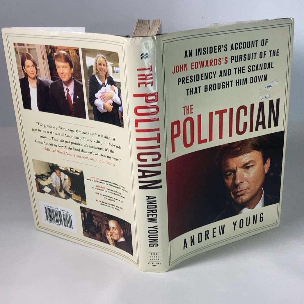 The Politician Andrew Young 1st Edition Hardcover w/ DJ Good