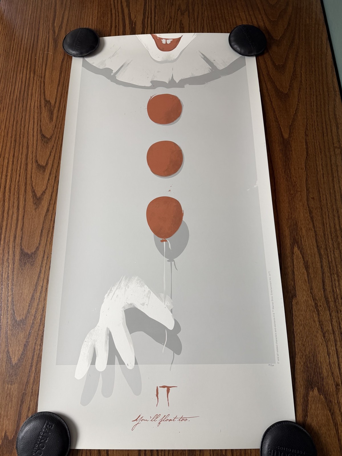 Stephen King\'s IT Mondo 18x36 Poster Patrik Svensson Limited Edition Print