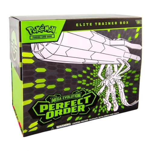 Pokémon TCG Perfect Order Elite Trainer Box Factory Sealed ETB 9 Booster Packs Pokémon TCG Perfect Order Elite Trainer Box Factory Sealed ETB 9 Booster Packs