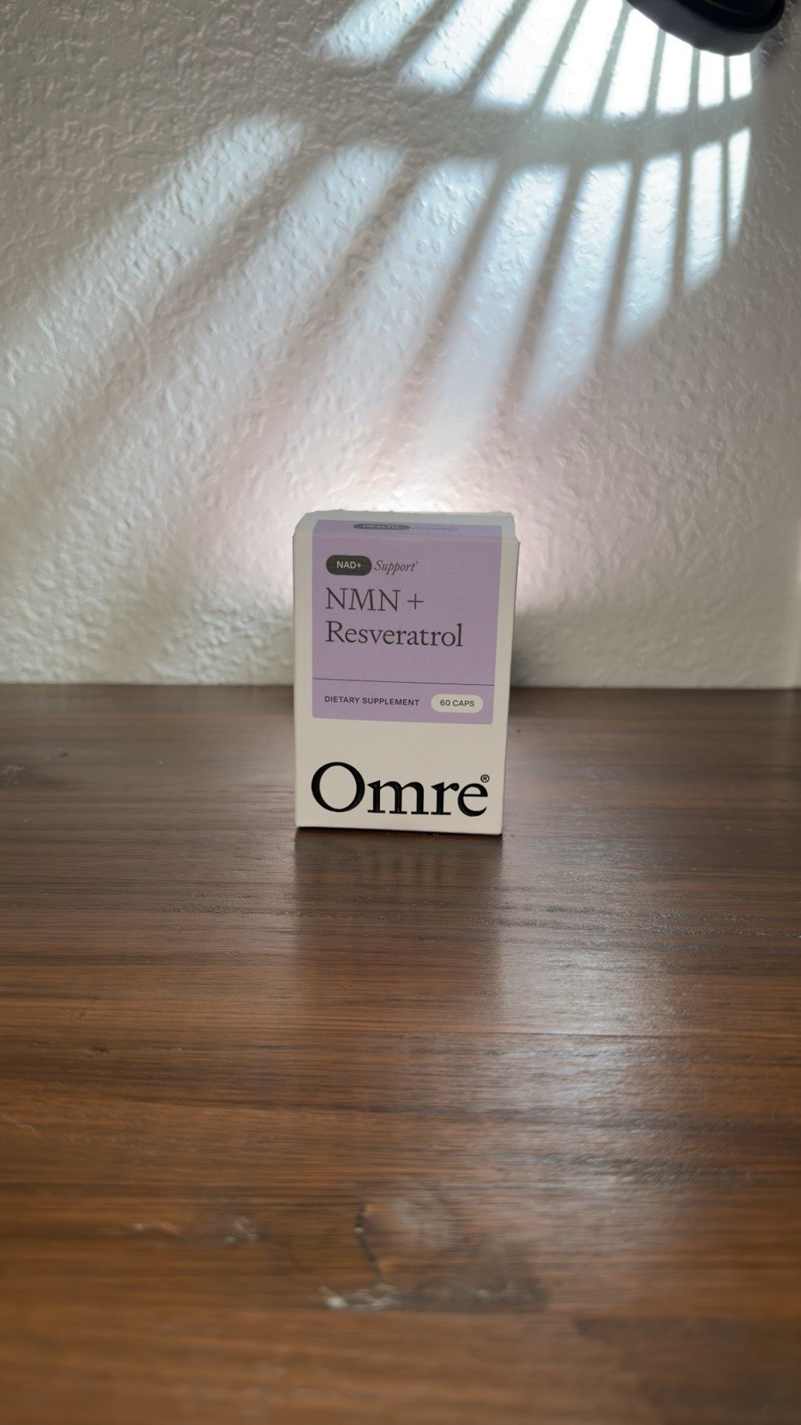 Omre NAD+ Support NMN + Micronized Resveratrol 500 mg Vegan 60ct Capsules Omre NAD+ Support NMN + Micronized Resveratrol 500 mg Vegan 60ct Capsules